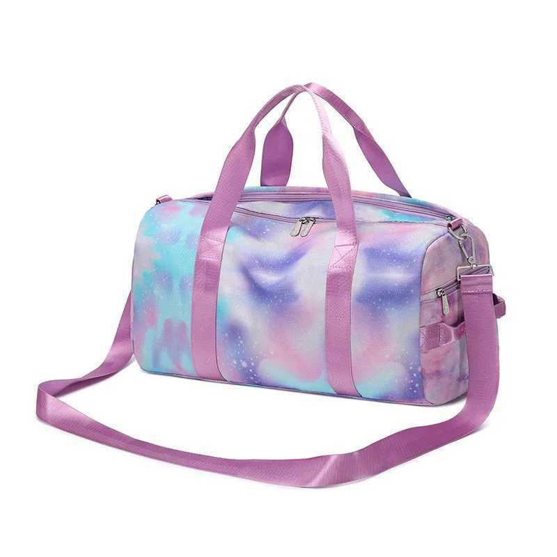 Fitness Bag Womens Travel Academy Fitness Yoga Training Shoulder Bag Set Waterproof Swimming Mens Sports Handbag W240906