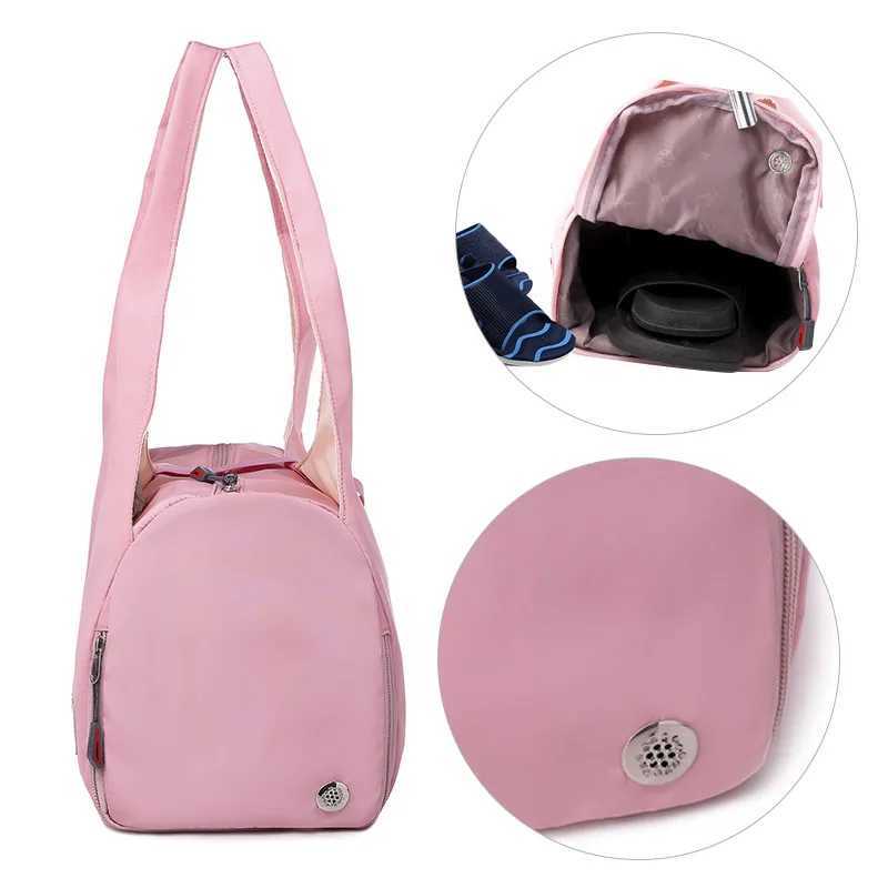Fashion womens travel bag yoga weekend fitness handbag gym handbag large capacity travel bag mens XA753WB W240906