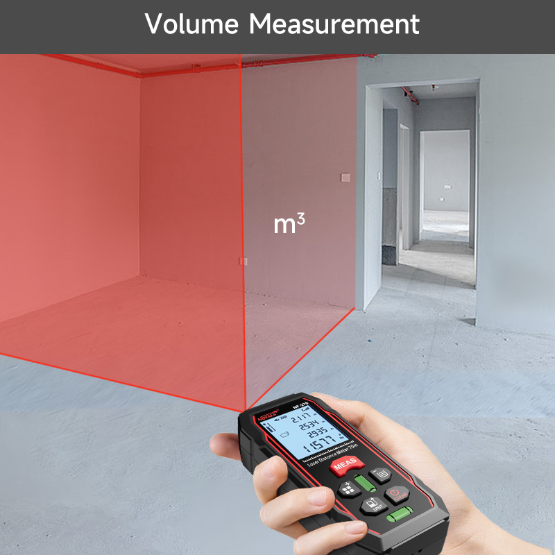 Noyafa NF-270 Laser Rangefinder - Accurate Measurement up to 70 Meters with Horizontal Bubbles & Angle Functionality