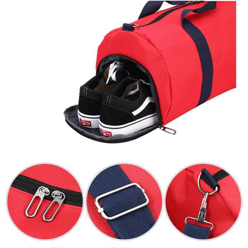 Fitness bag for women travel luggage shoes luggage bags gym accessories weekend yoga mens shoulder exercise outdoor bag W240906