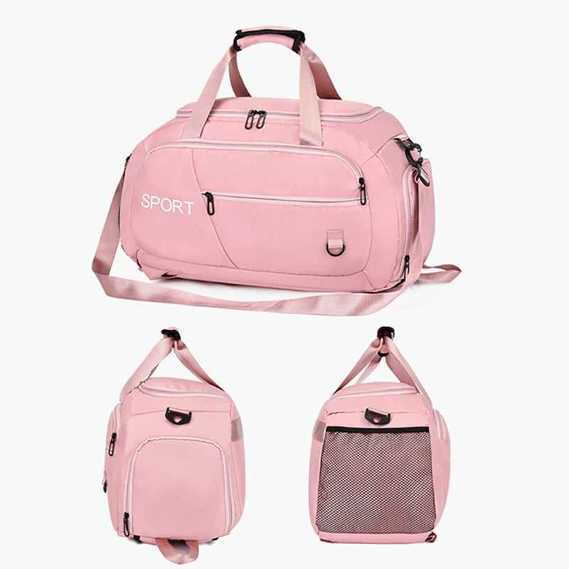 Fitness bag travel backpack womens shoulder bag outdoor yoga bag training bag Crossbody dry backpack W240906