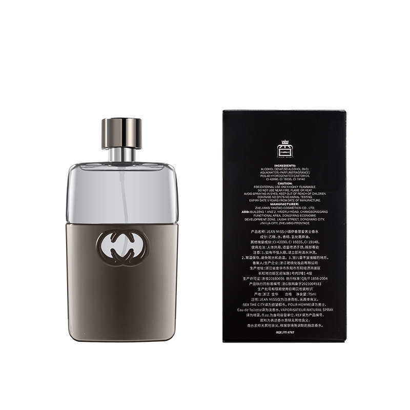 Men's Perfume Guilty Black black sin love men Cologne fresh wooden sandalwood Eau De Toilette 75ml