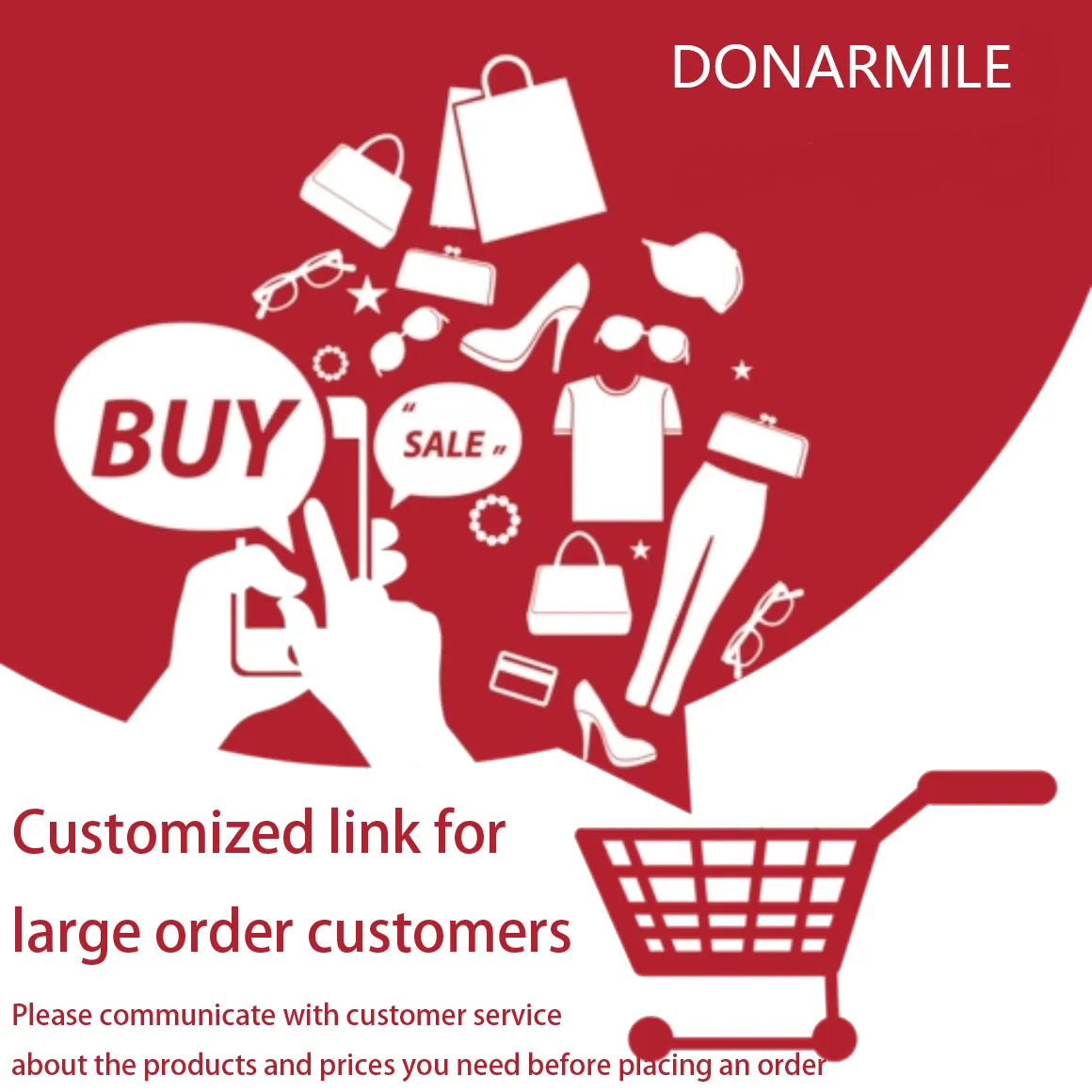 Custom link for large order customers(Please communicate with customer service about the products and prices you need before placing an order) specify