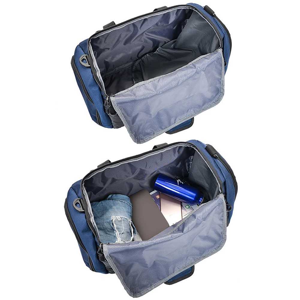 Fitness bag womens fitness outdoor travel bag handbag dry wet separation bag womens yoga exercise training bag W240906