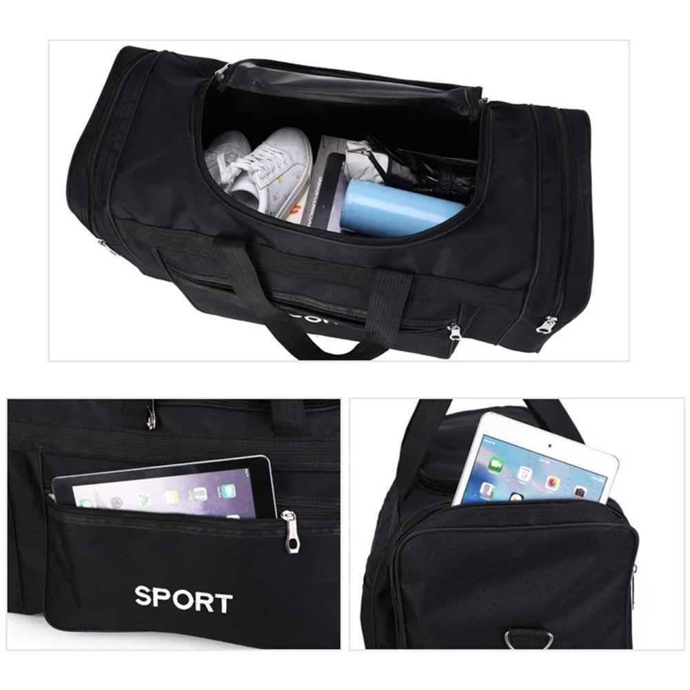 Ultralight Yoga Sports Big Travel Backpack Waterproof Fitness Bag Mens Outdoor Fitness Portable Sports Bag W240906
