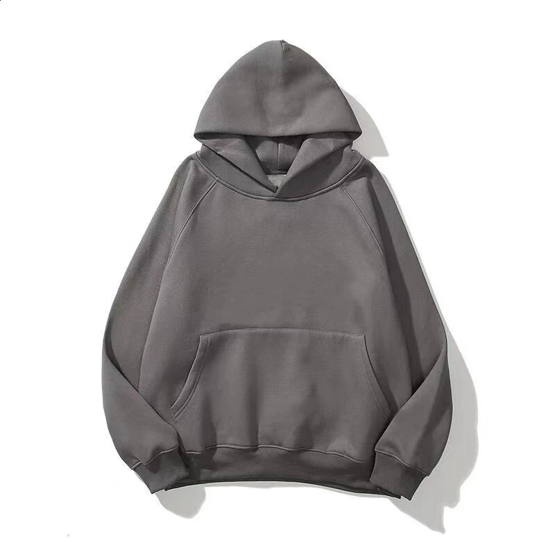 Autumn and Winter Unisex Outdoor Sports Hooded Cotton Sweatwear Sweatshirt 240906