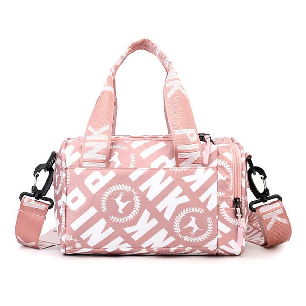 Fitness bag womens mini fitness bag multifunctional outdoor yoga exercise bag ultra light nylon outdoor travel shopping bag W240906
