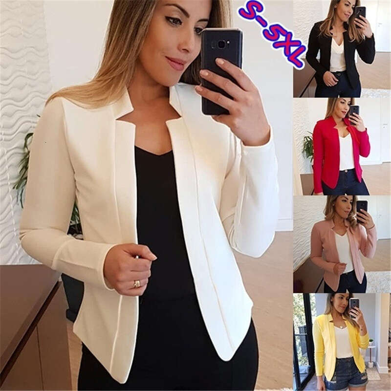 2024 autumn and winter new product solid color casual professional small suit jacket top women's clothing
