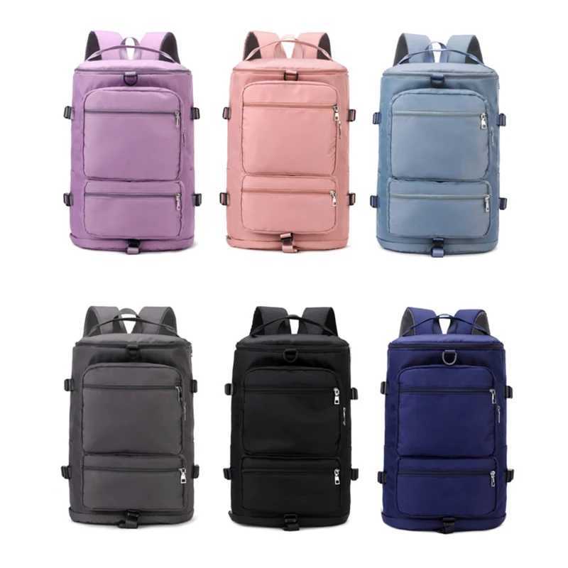 Large capacity mens travel bag leisure weekend travel backpack womens sports yoga bag multifunctional crossover body W240906