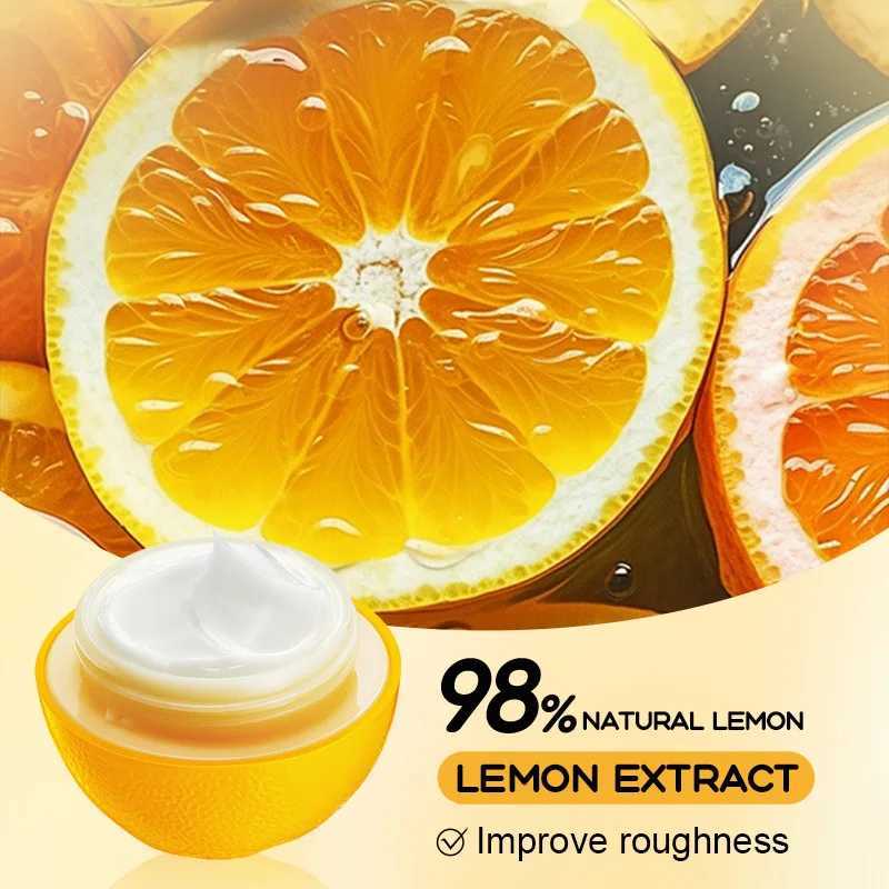 Natural lemon VC Hand Cream Body Fast Smooth Nourish Cream Lightening Black Skin Brightening Moisturizing Korean Skin Care M240906