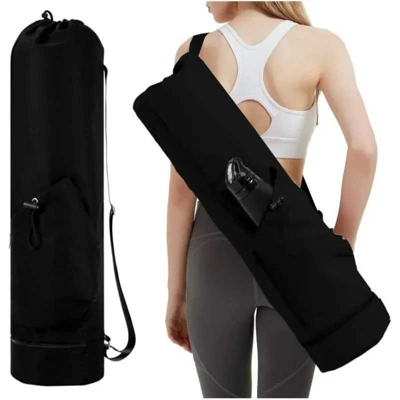 Yoga mat bag with water water bottle bag exercise bag luggage bag fitness bag W240906