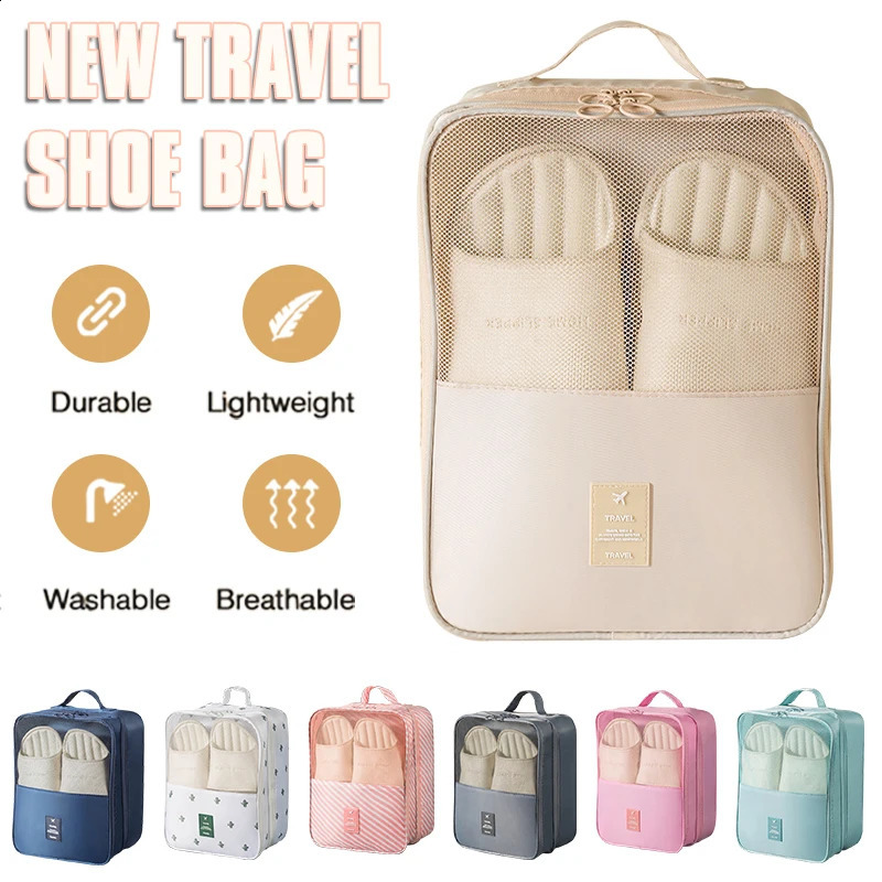 Portable travel shoe bag multifunctional underwear storage 240906