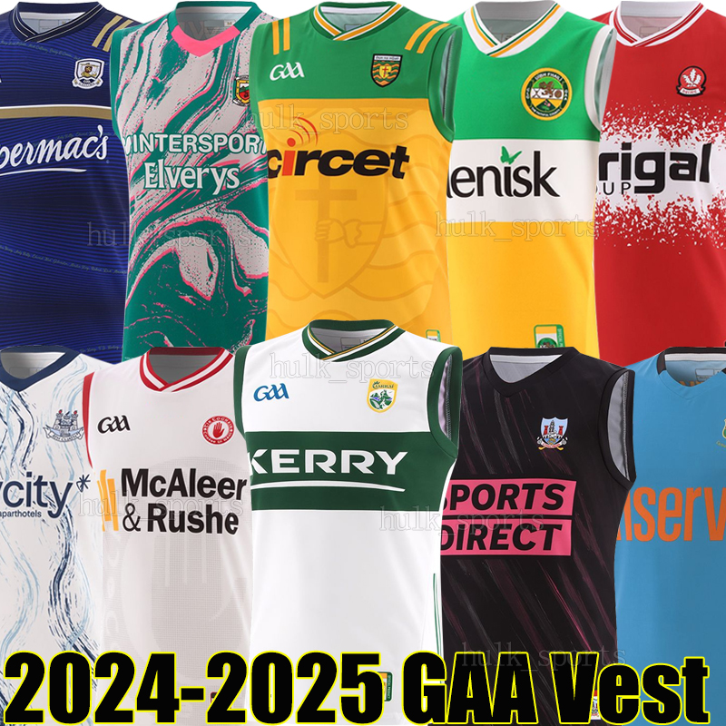 24/25 GAA vest rugby jerseys Leisure sports vest 2024 2025 All team Kerry Mayo Limerick Galway Dublin Down Cork Clare Cavan Antrim singlet jerseys