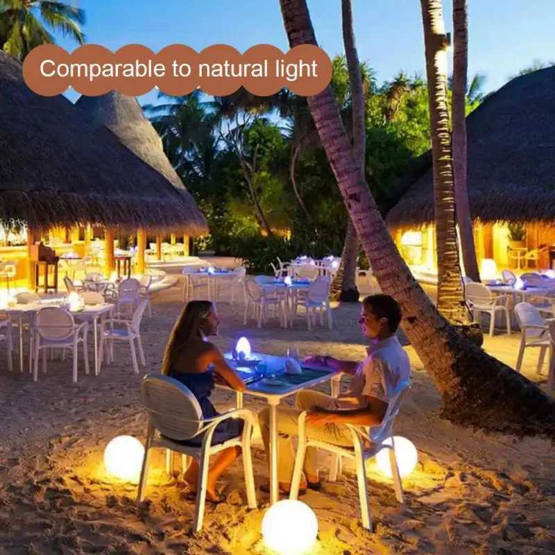 LED night light USB charging egg shaped RGB Pat light baby feeding sleep eye protection light outdoor bar table light W240816