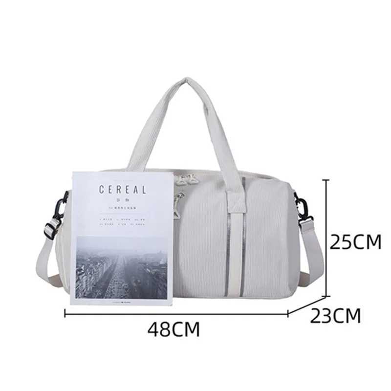 Mens fitness bag for sports training accessories mens large yoga weekend fitness shoulder Bolsas waterproof womens travel W240906