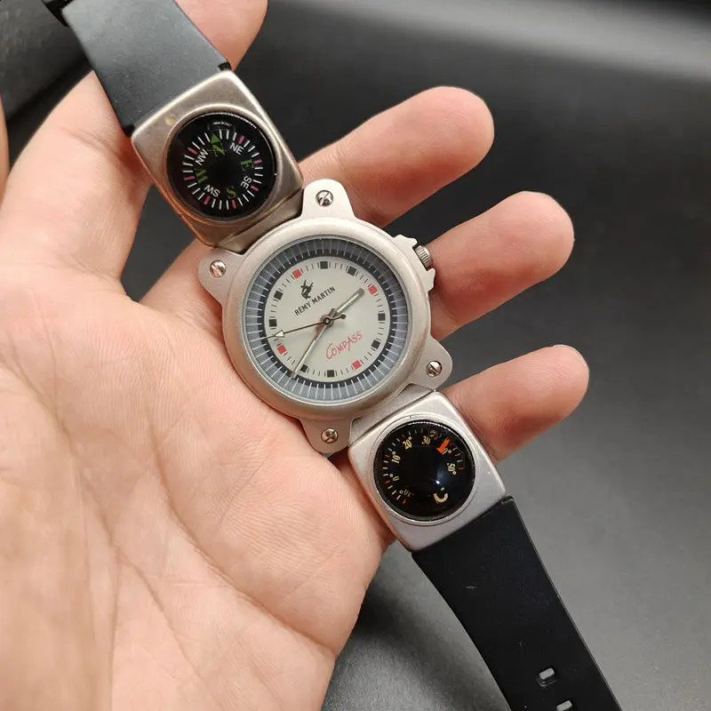 Vapor Wave Y2K scrap metal punk mens watch mechanism vintage backflow 240716