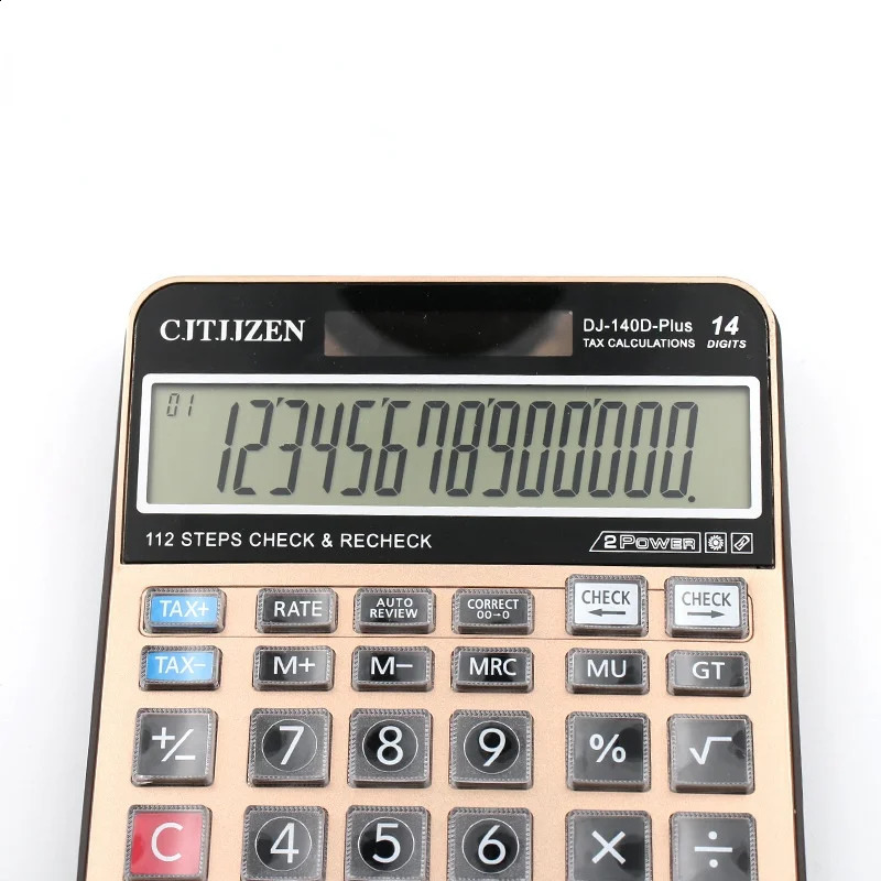 Digital Science Calculator Solar AA Battery Dual Energy Universal Programmer Office Stationery Supplies 240906