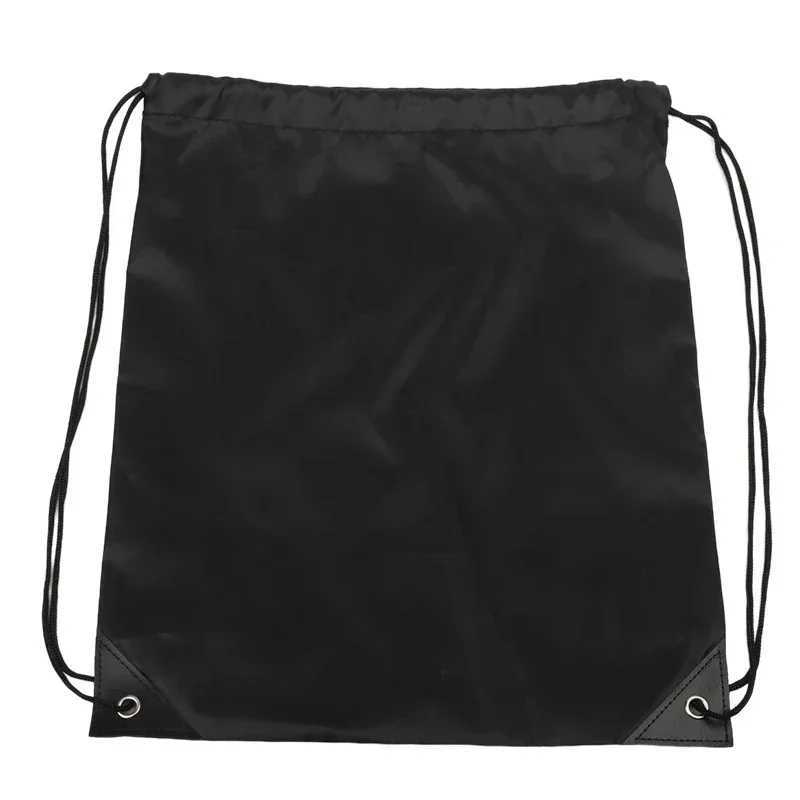 2024 Waterproof Sports Fitness Bag Drawstring Bag Sports Fitness Travel Outdoor Backpack Shopping Bag Swimming Basketball Yoga Bag W240906