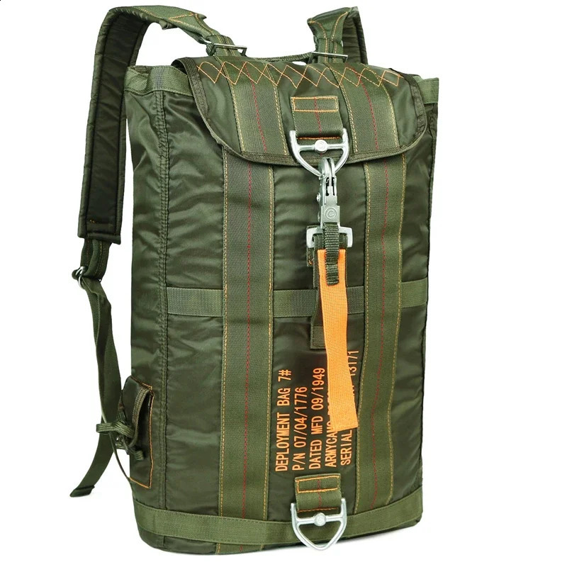 Parachute Bags Camping Backpack Waterproof Hiking Mens Lightweight Travel Outdoor 240906