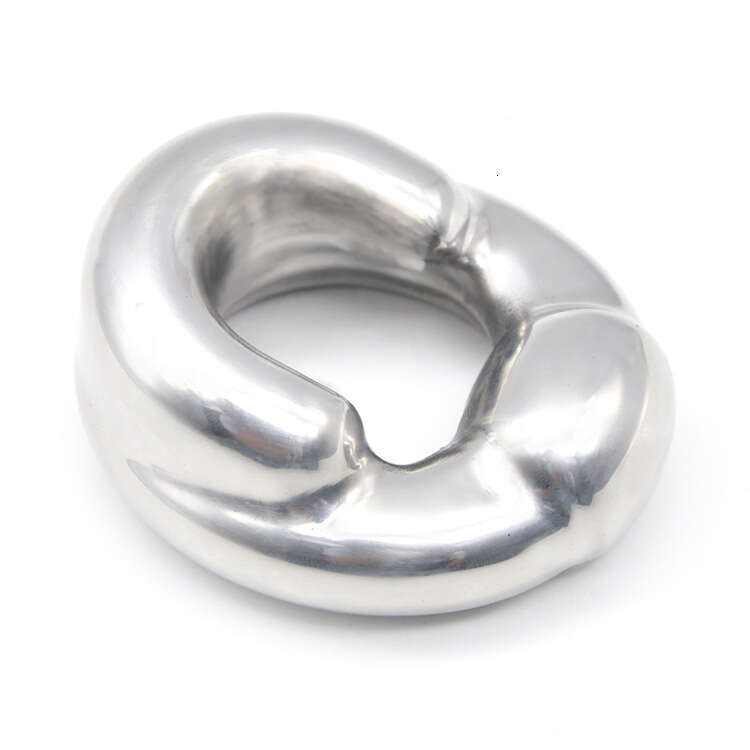 Metal stainless steel rooster ring heavy pendant ring chastity lock alternative gay adult product A334