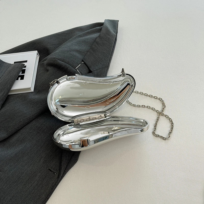 Fashion Trend Womens Shoulder Bag er Acrylic sheet Bags High quality Chain Crossbody Bags Ladies Lipstick pouch 240902