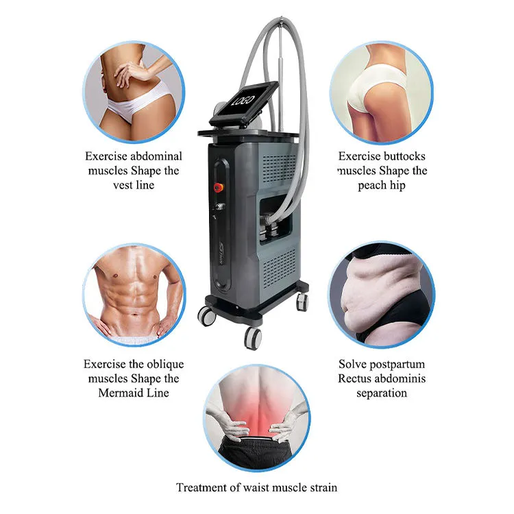 EMS Stimulator Muscle Tighten Body Sculpt Machine Weight Loss EMSlim RF Muscle Stimulating Neo Electromagnetic Muscle Training Device