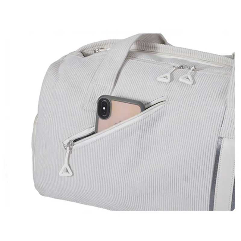 Mens fitness bag for sports training accessories mens large yoga weekend fitness shoulder Bolsas waterproof womens travel W240906