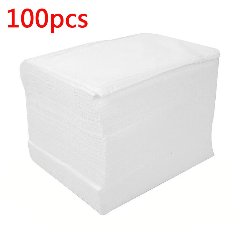 100 disposable bed Sheet beauty salon spa massage thickened nonwoven fabric countertop eyelash extensions tattoos travel 240903