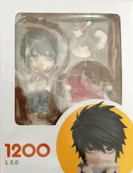 10CM Death Note L 1160# Yagami Light Death Note 1200# Action Picture PVC Toy Set Cartoon Model Toy Set W240905