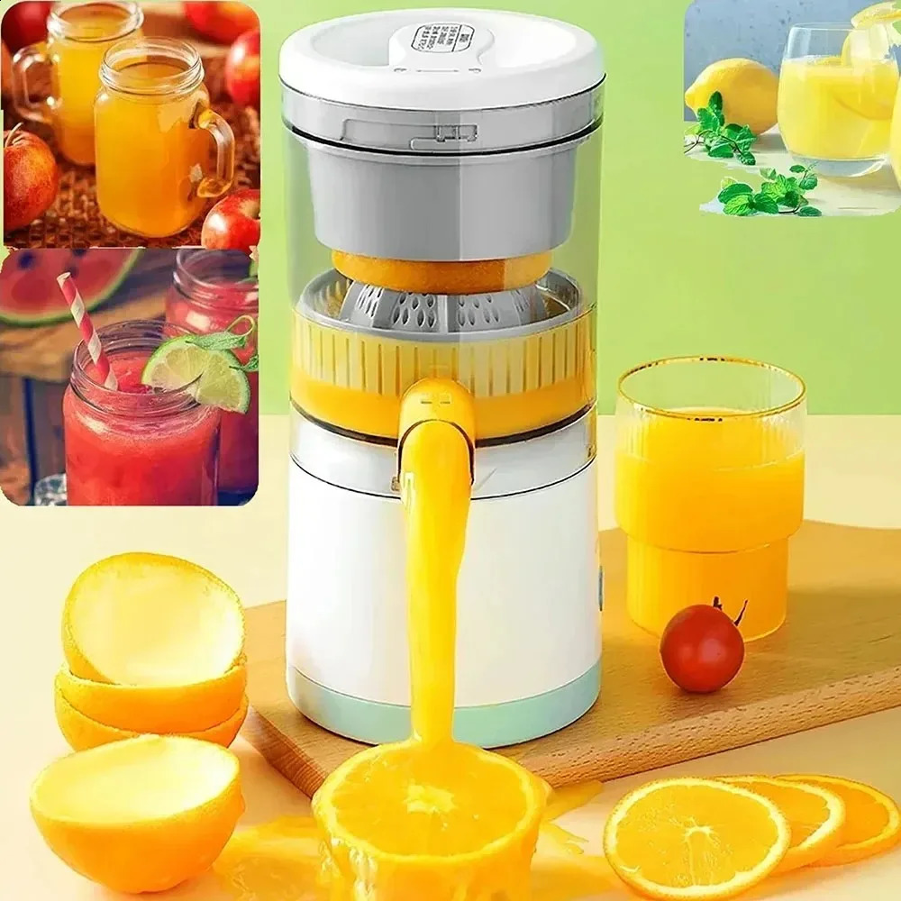 Portable Electric Juicer USB Charging Orange Lemon Fruit Blender Mini Household Juice Squeezer Mixer Citrus Juicer for Travel 240904