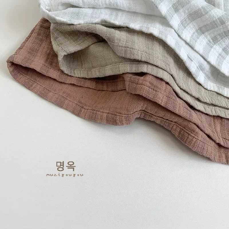 4086 Children Shirt Japanese Style 2024 Autumn New Simple Vertical Boys Shirt Casual 1-7Year Kids Blouse Tops Y240906