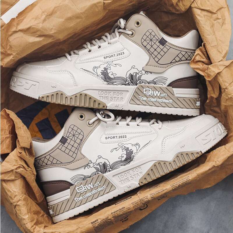 Men's Summer Casual Running Designer Leather Sneakers Outdoor Light Hiking for Men Vulcanize Sport Shoes