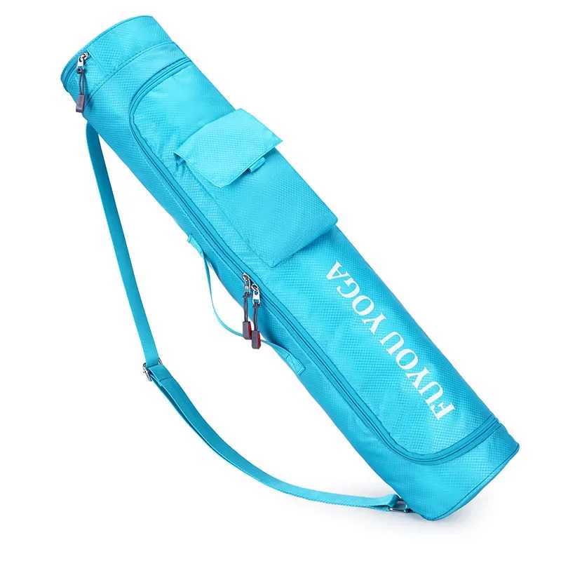 Multi functional large capacity yoga mat storage bag womens lightweight nylon cloth bag sports and fitness yoga bag W240906
