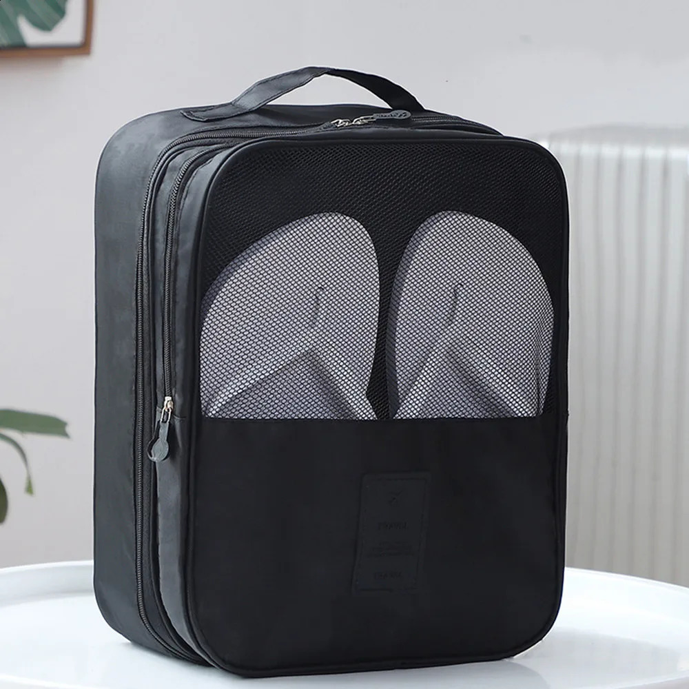 Travel shoe bag waterproof and dustproof sports slider sorting portable organizer multifunctional accessories 240906