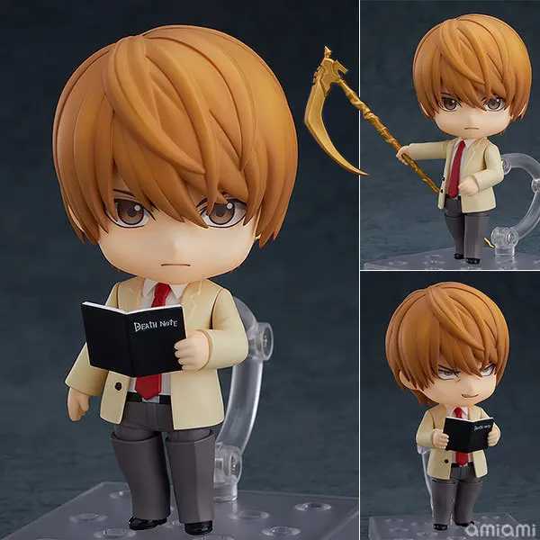 10CM Death Note L 1160# Yagami Light Death Note 1200# Action Picture PVC Toy Set Cartoon Model Toy Set W240905