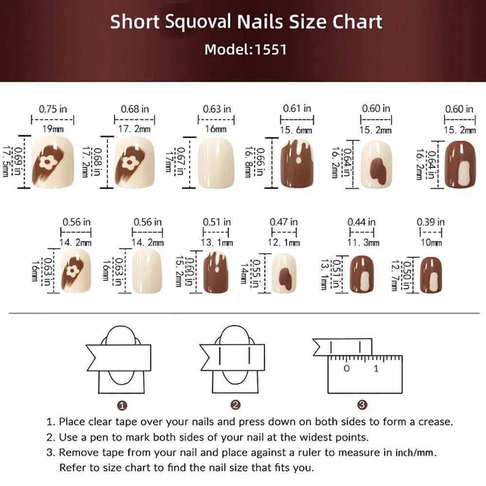 24 pieces of short squeeze nails with pink gradient stripe pattern fake nails with smooth artificial finger manipulation fake nails W240905