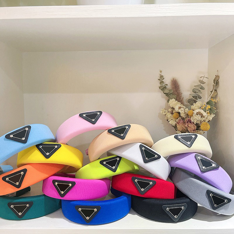 Fashion Designer Headbands Womens Solid Simple Design pleats Print Hairpin Luxury Womens Winter Sport Wide Edge Turban Headwraps for Hat Accessories Gifts