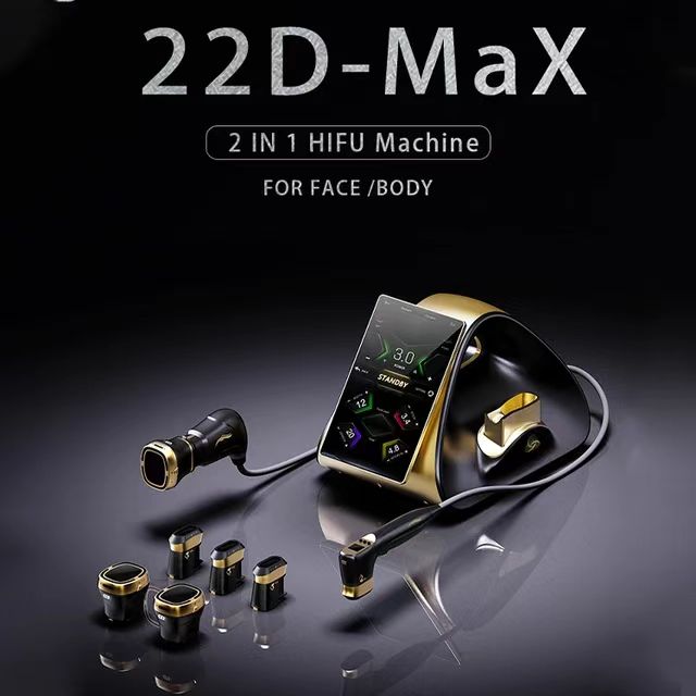 TT 7d Hifu High Intensity Focused Ultrasound 360 2 Handles 9D HIFU face lifting Vmax Face Lifting Skin Firming Machine 13D Hifu Body Slimming Machine