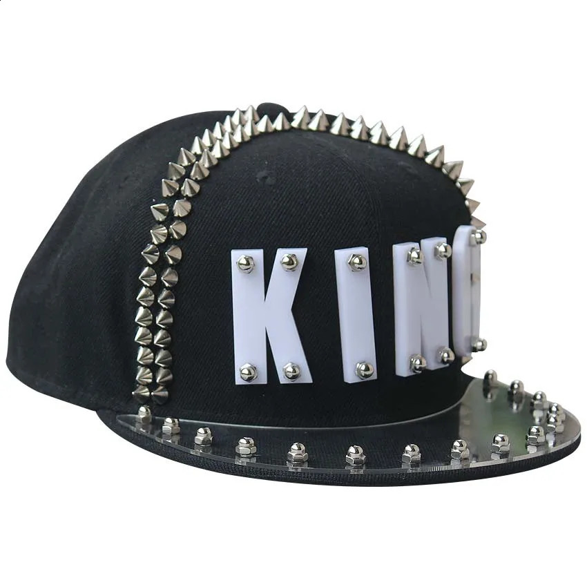 Men Caps Flat Hat Hip Hop Skull Baseball Cap Street Dance Caps Men Baseball Hat Sun Visor Gorras Casquette Kpop Hat 240904