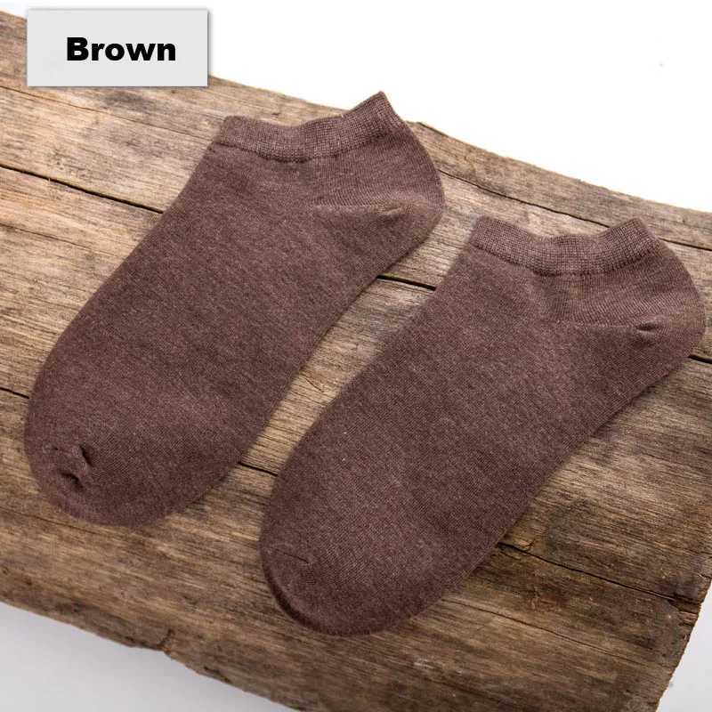 5 pairs/batch of high-quality newly arrived brand mens socks 100% bamboo fiber mens summer socks deodorant ankle socks W240905