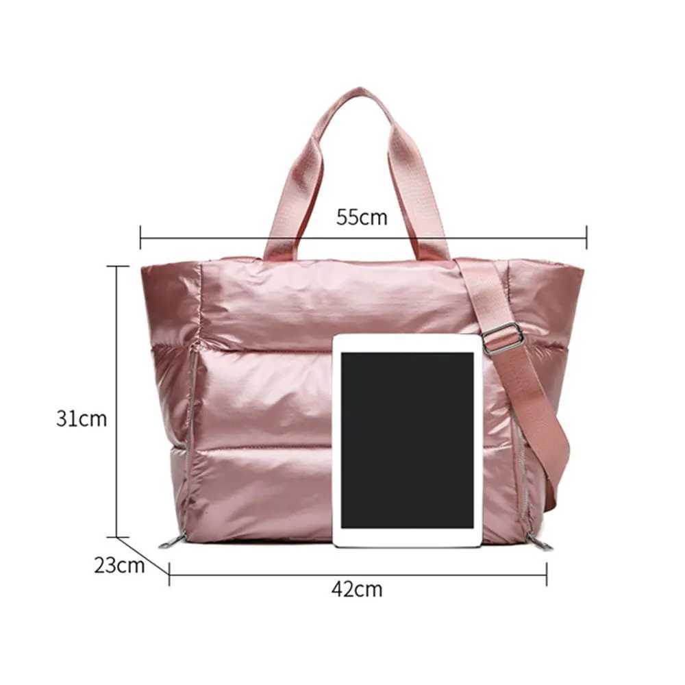 Yoga mat storage bag womens fitness training travel handbag dry wet separation waterproof fitness bag W240906