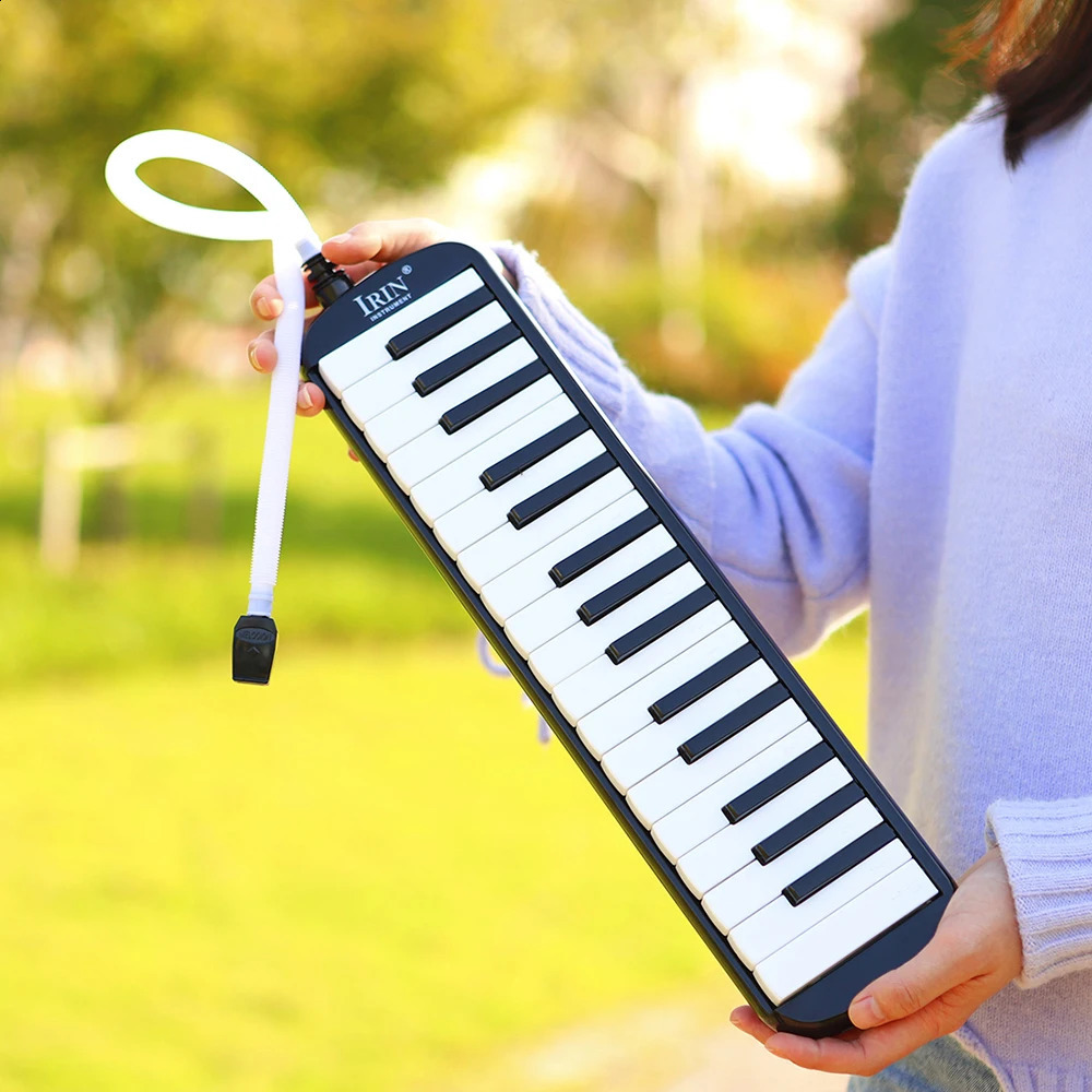 IRIN 32 Keys Melodica Piano Keyboard Style Musical Instrument Harmonica Mouth Organ With Carrying Bag Mouthpiece Educational Gif 240903 - view 5