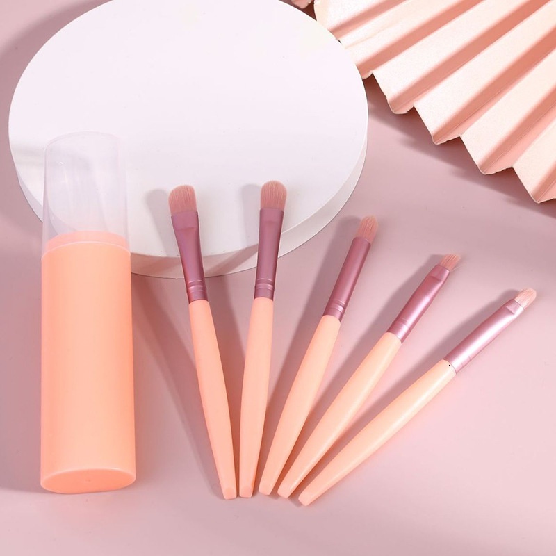 5 brushes Simple portable set Smoky eye shadow makeup brush beauty tools