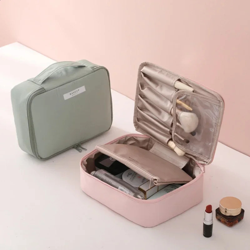 Travel makeup bag womens waterproof storage large capacity portable 240906