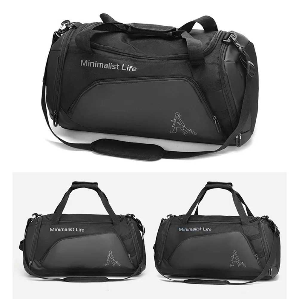 Fitness Bag Waterproof Fitness Bag Mens Outdoor Fitness Portable Fitness Bag Ultra Light Multi functional Yoga Sports Travel Backpack W240906