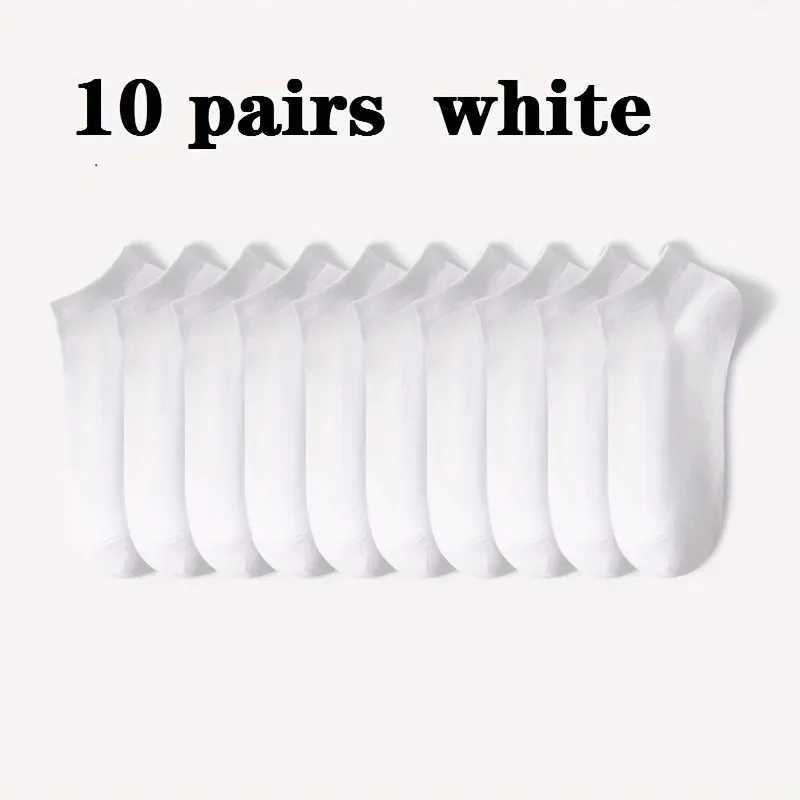 10 pairs of basic ankle socks soft and lightweight perfectly matched with low cut ankle socks womens socks and socks W240905