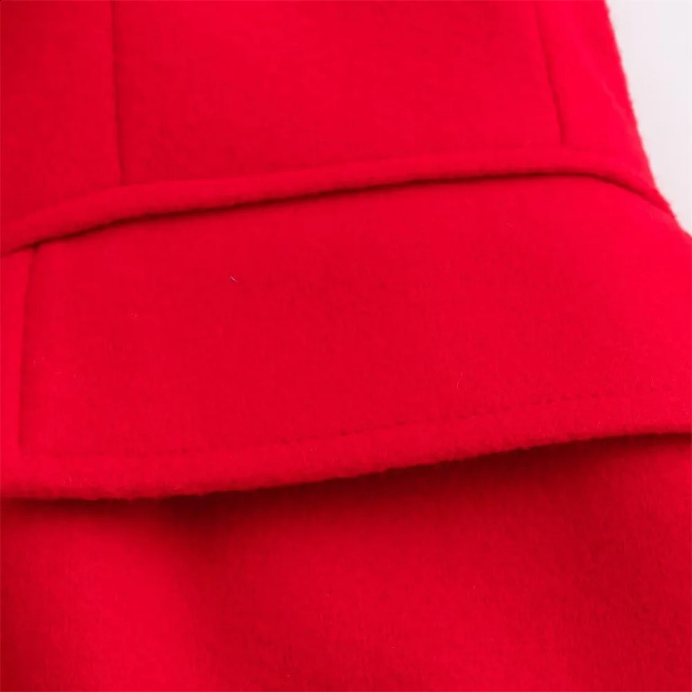 ZAR SpringSummer Selling Womens Clothing Loose and Slim Classic French Blended Coat 240905