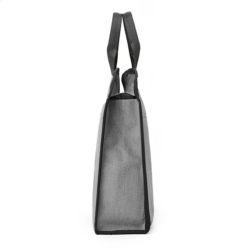 Laptop bag business personnel storage file large capacity zipper waterproof conference customized briefcase 240906