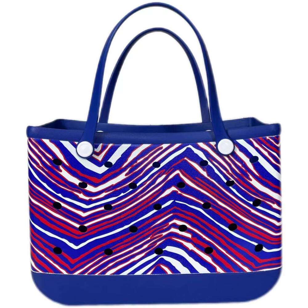 New Hollween Bogg Bags XL Silicone Printed EVA Beach Travel Storage Multi-Color Totes Outdoor Hole Eva Plastic Rubber Bags Shopping Baskets 0906