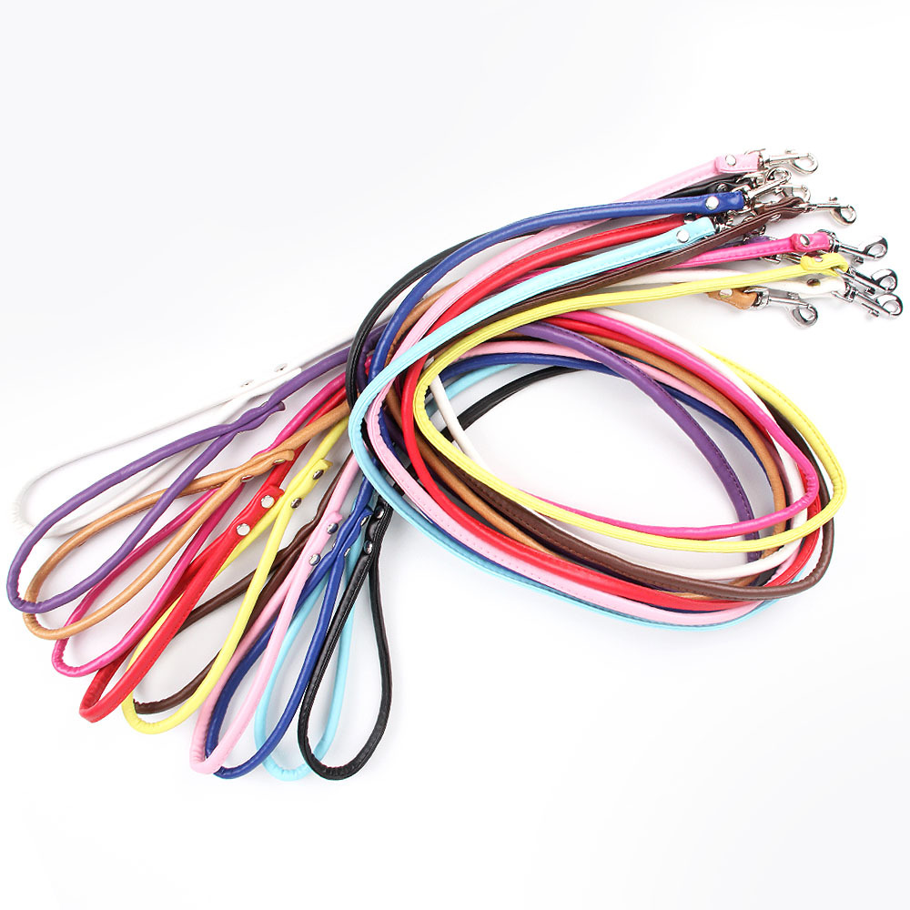 halloween Pet supplies pet dog leash accessories wholesale PU leather leash